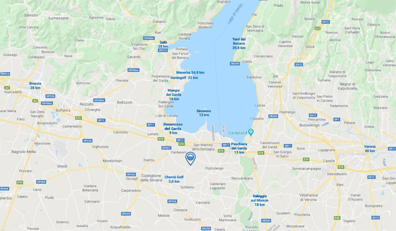 Apartment Charme And Relax With Garden And Swimming Pool Desenzano del Garda Bagian luar foto